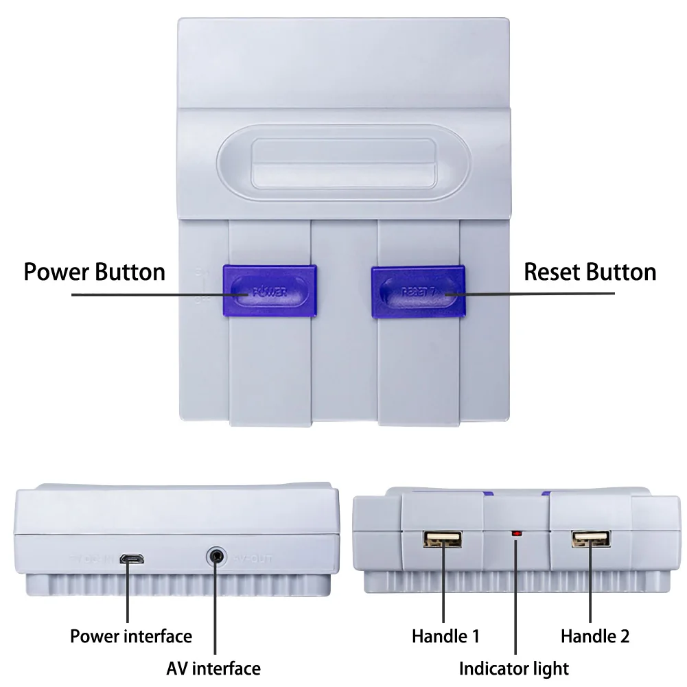 Беспроводная игровая консоль 2 4 ГГц мини-портативный ТВ-Видео игровой контроллер