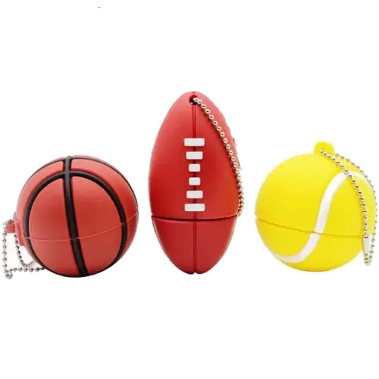 ball cartoon football/golf/rugby/softball USB3.0 flash drive fashion custom personality creative boyfriend gift 8g gadget cute | Компьютеры