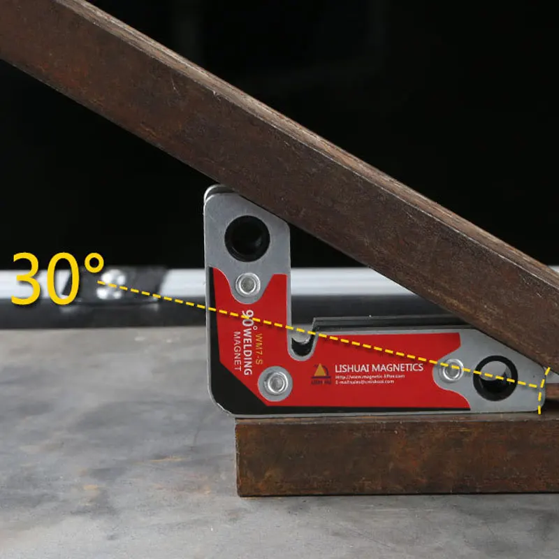 

Silver Black Magnetic Locator Multi Angle Positioner Welding Locator Holder Handheld Electric Tool Soldering Practical