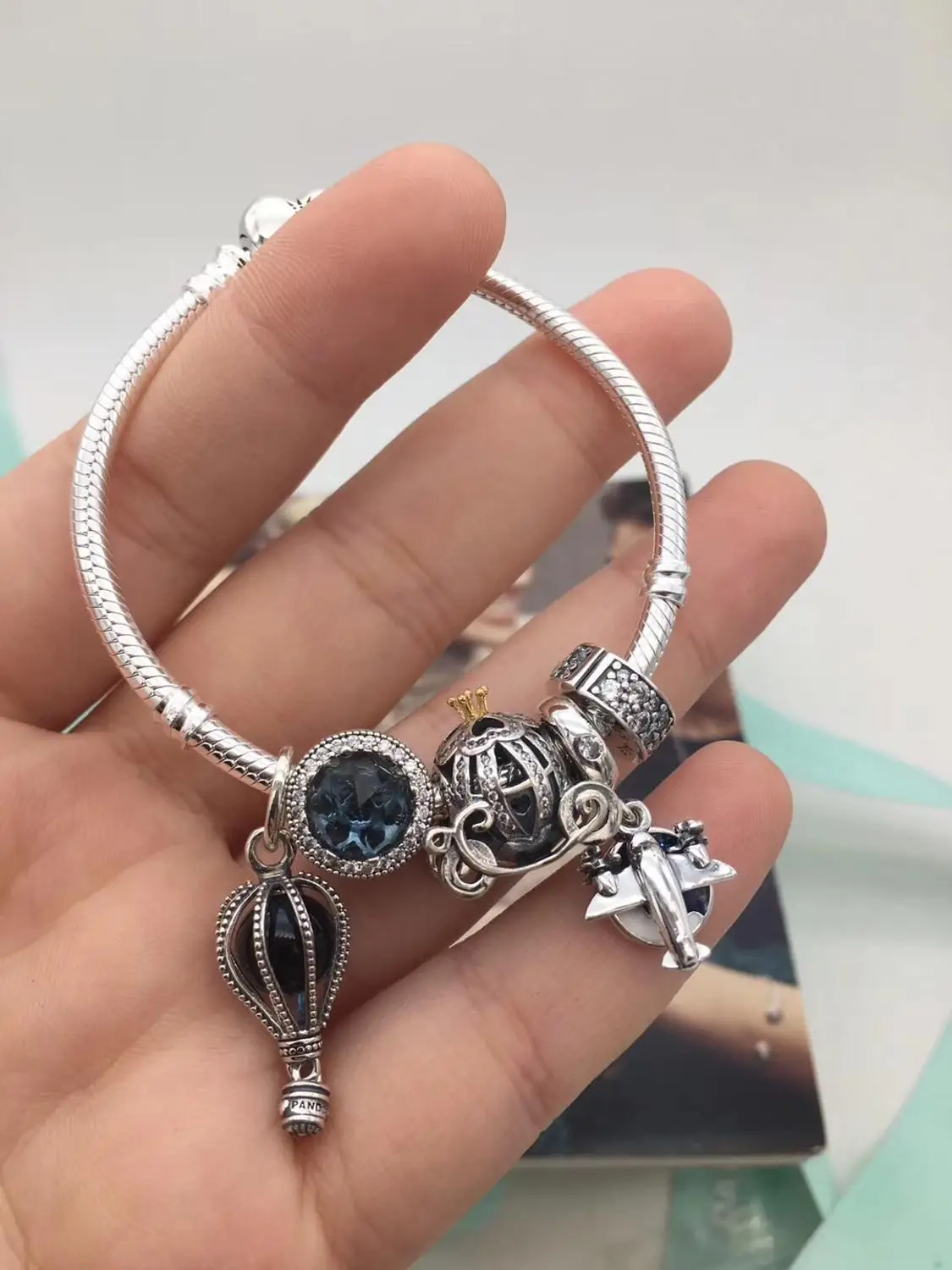 Keris Store высокое качество оригинальный 1:1 100% 925 пробы Серебряный Синий кошачий глаз