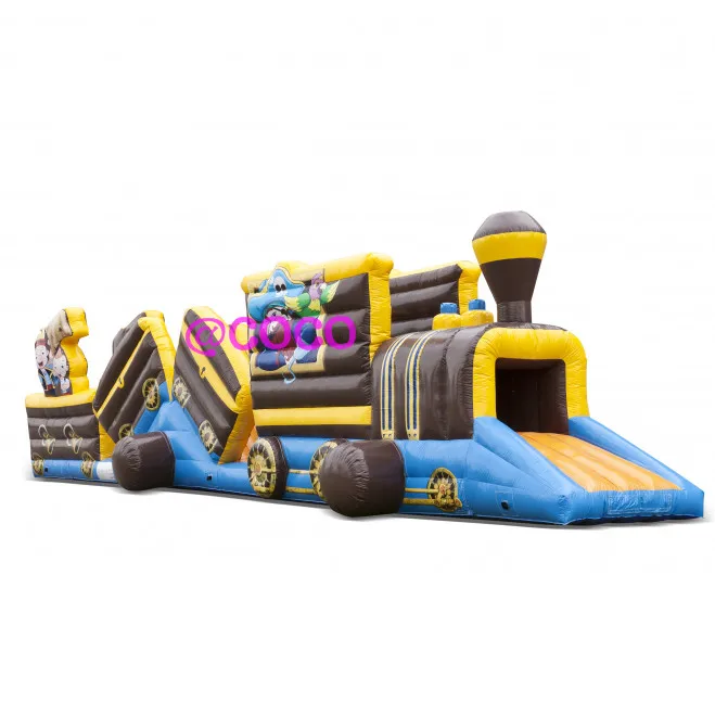 Бесплатная доставка в морской порт 15 м длинный надувной поезд туннель