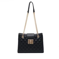 Chain Designer PU Leather Crossbody Bags for Women 2020 Womens Winter Simple Style Handbags Trending Hand Bag