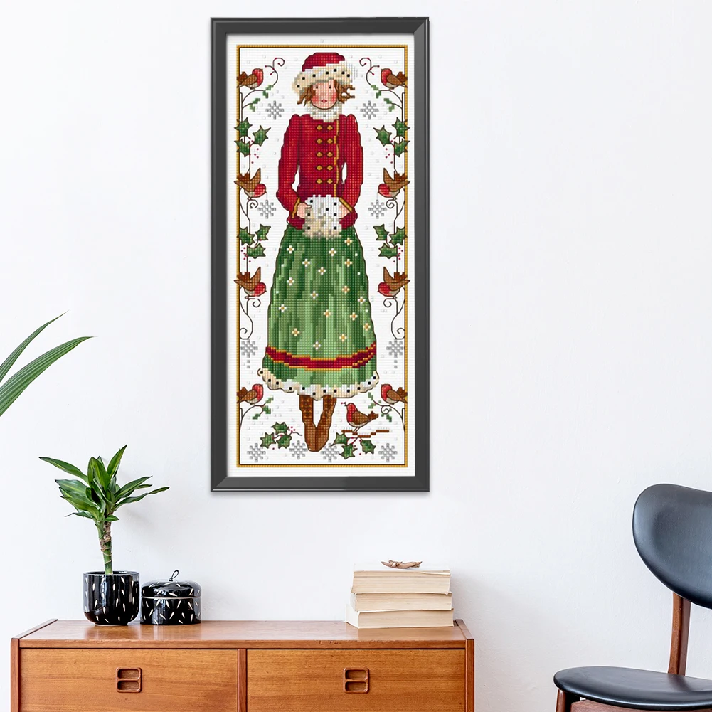 Вышивка крестиком экологически чистая хлопчатобумажная нить 11CT Набор для