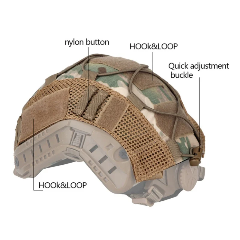 Чехол для тактического военного Боевого Шлема чехол страйкбола охотничьего
