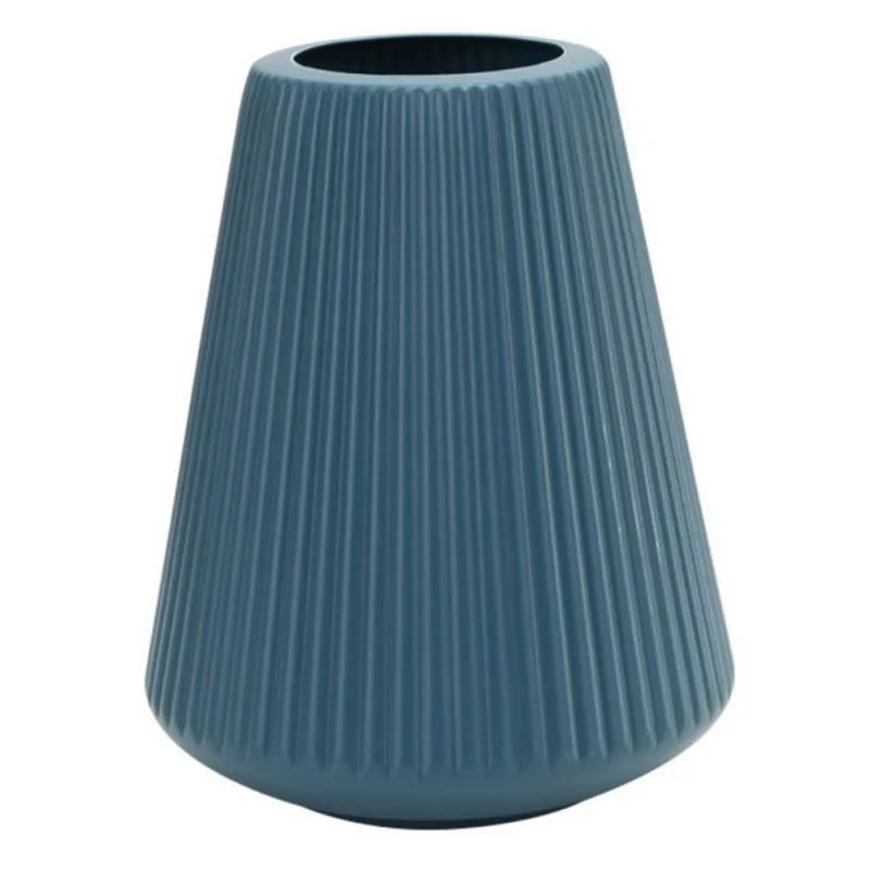 Имитация керамической пластиковой вазы скандинавский молочно белый цветочный