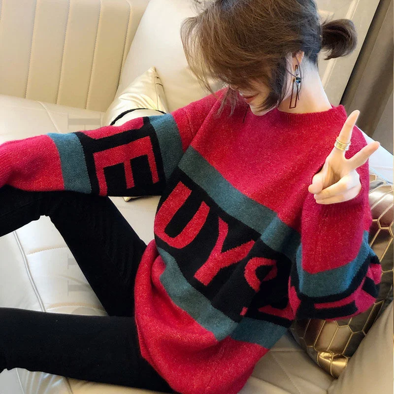 Весна-осень модная зимняя одежда средней длины для женщин свободная верхняя в