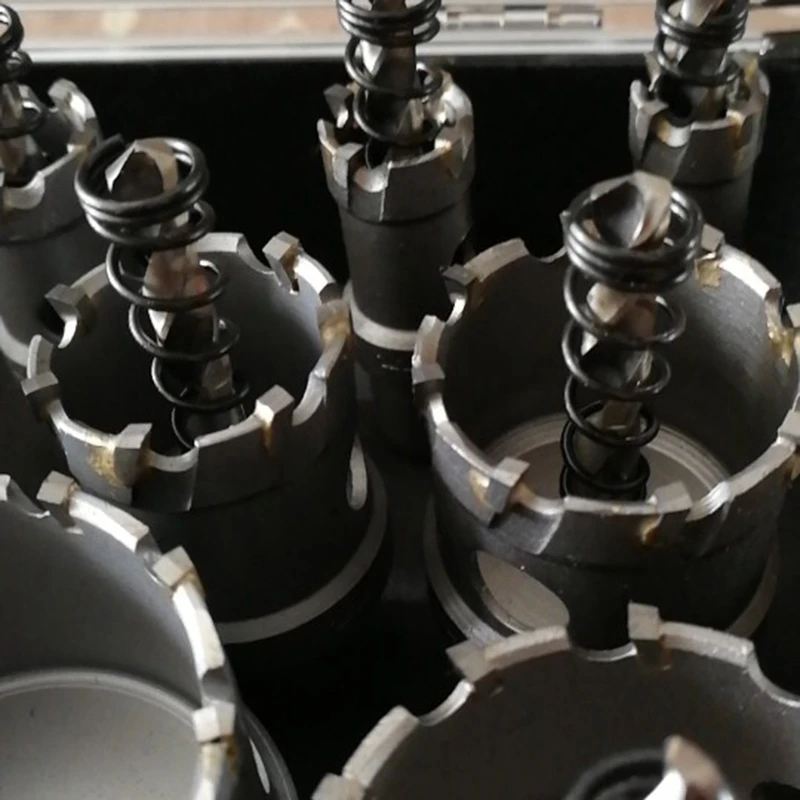 

HSS Drill Bit Set High Speed Steel Carbide Tip Hole Saw Tooth Cutter Metal Drilling Hand Woodworking Cutter Drill Bit