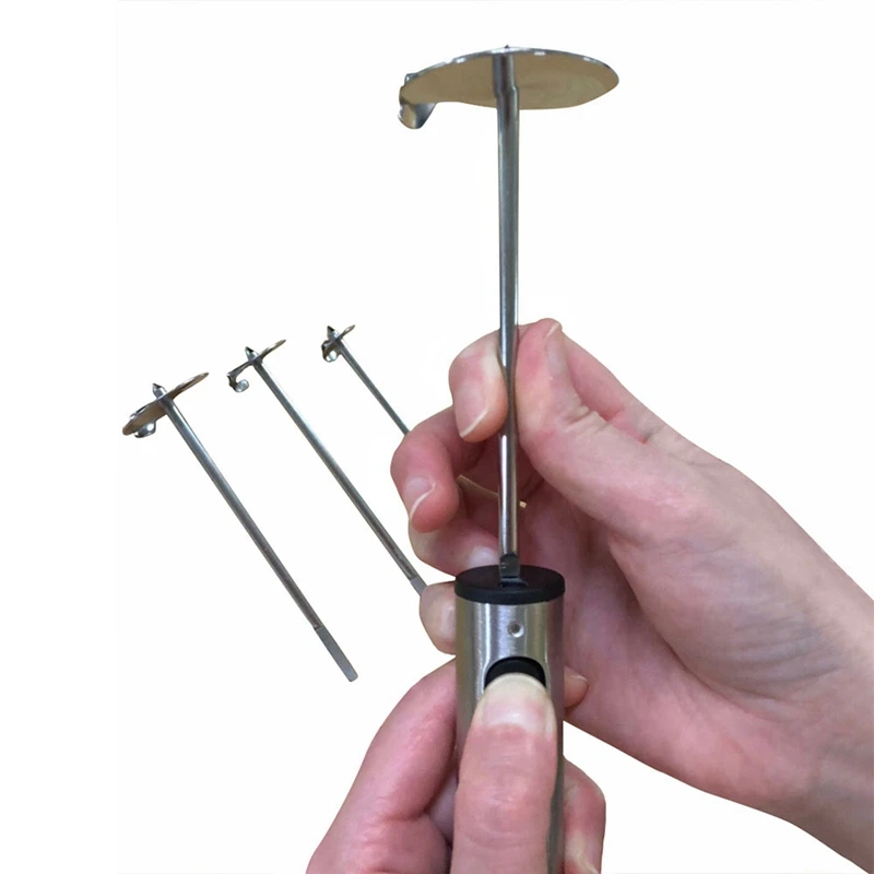 

Fruit And Vegetable Corer Stainless Steel Vegetable Drill Fruit Corer With Handle Suitable For All Types Of Fruits And Vegetable