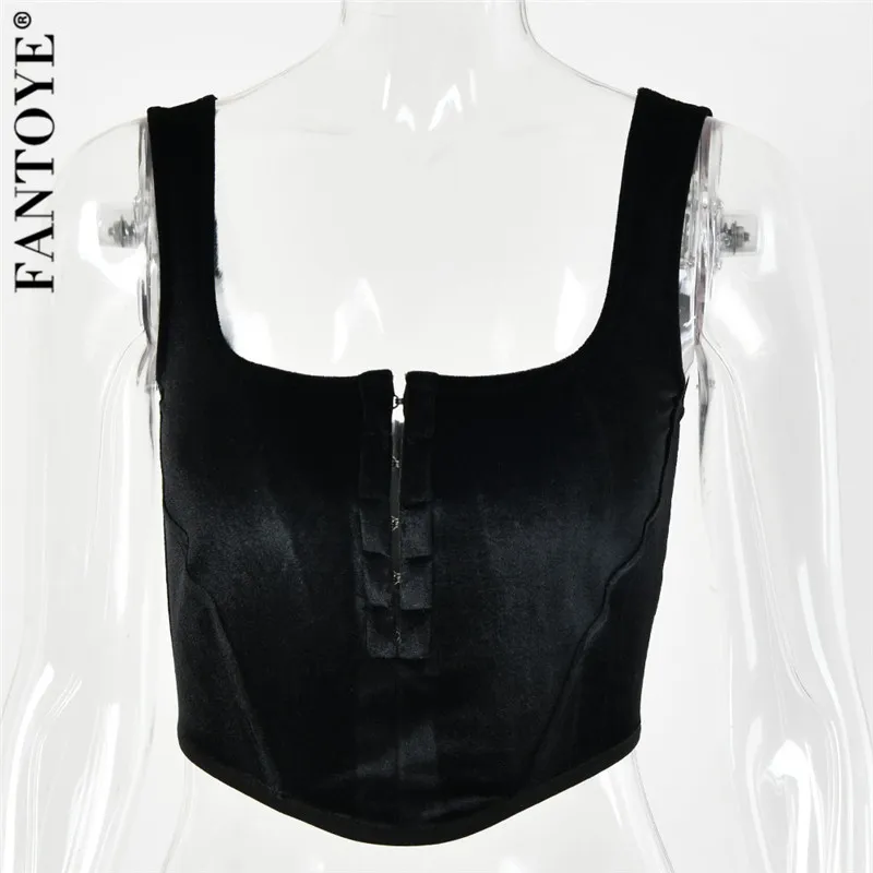 FANTOYE сексуальные фланелевые Лоскутные Топы для женщин элегантный черный топ без