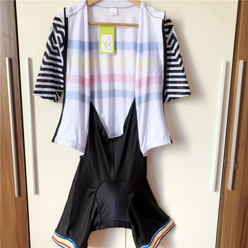 Высококачественный мужской костюм для триатлона с коротким рукавом спортивная