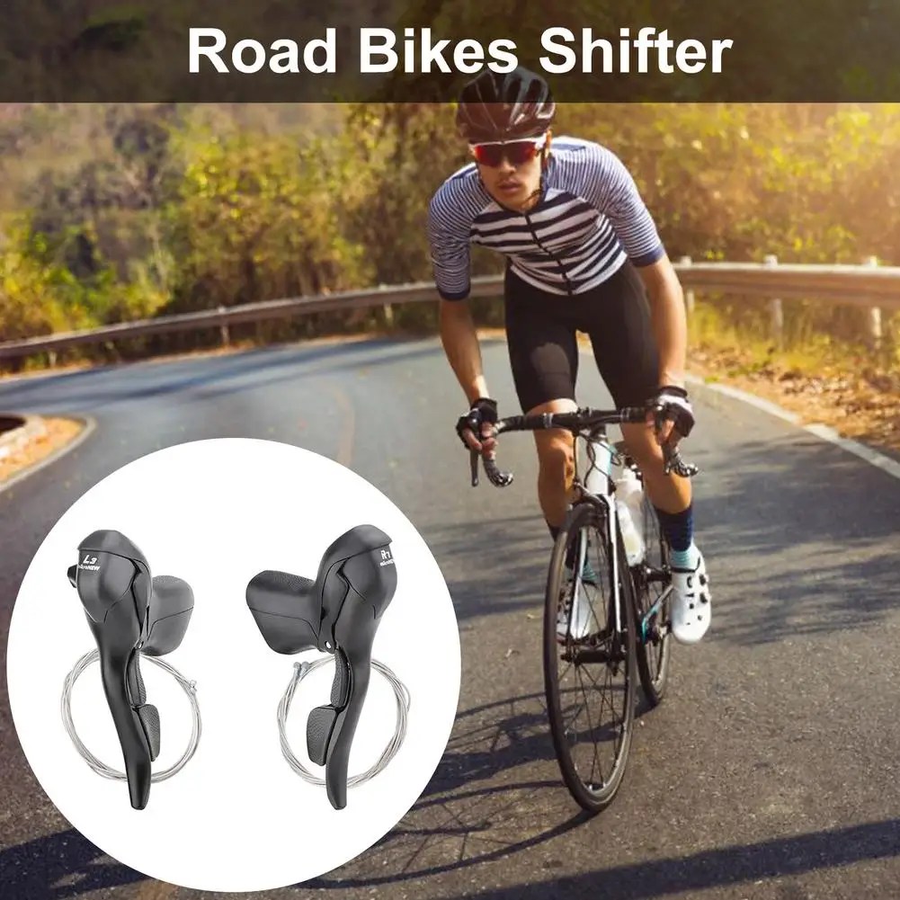 3x7/3x8/ 3x9/3x10 Speed Shifter Dual Control Manual Change Transmission Cycling Accessories for Weizhan Shimano Road Bikes