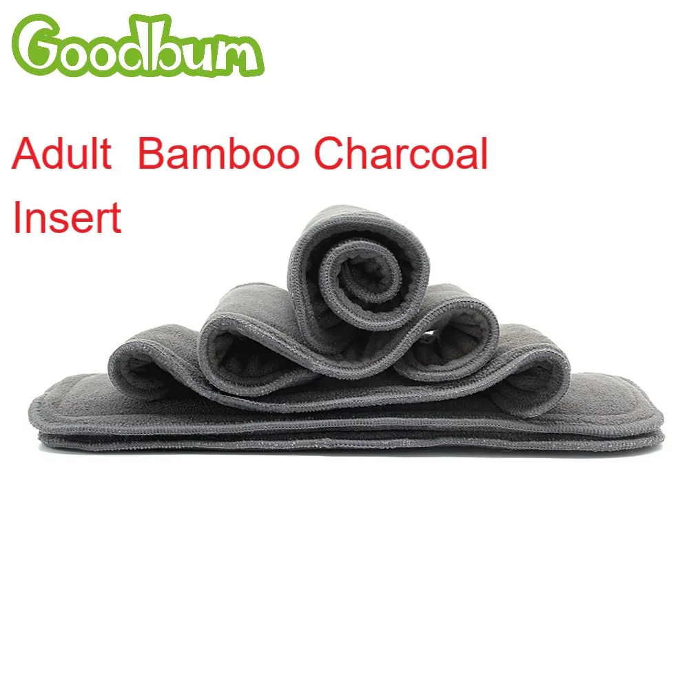 Тканевый подгузник для пожилых людей из бамбука с защитой от недержания