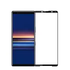 Защитная пленка для экрана из закаленного стекла с полным клеем для Sony Xperia 5 II 2 5m2 Mark II MK II XQ-AS52 AS62 AS72