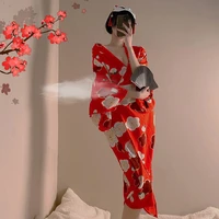 japanese satin robe female bathrobe sexy peignoir female silk kimono robe yukata bride dressing gown sleepwear for women