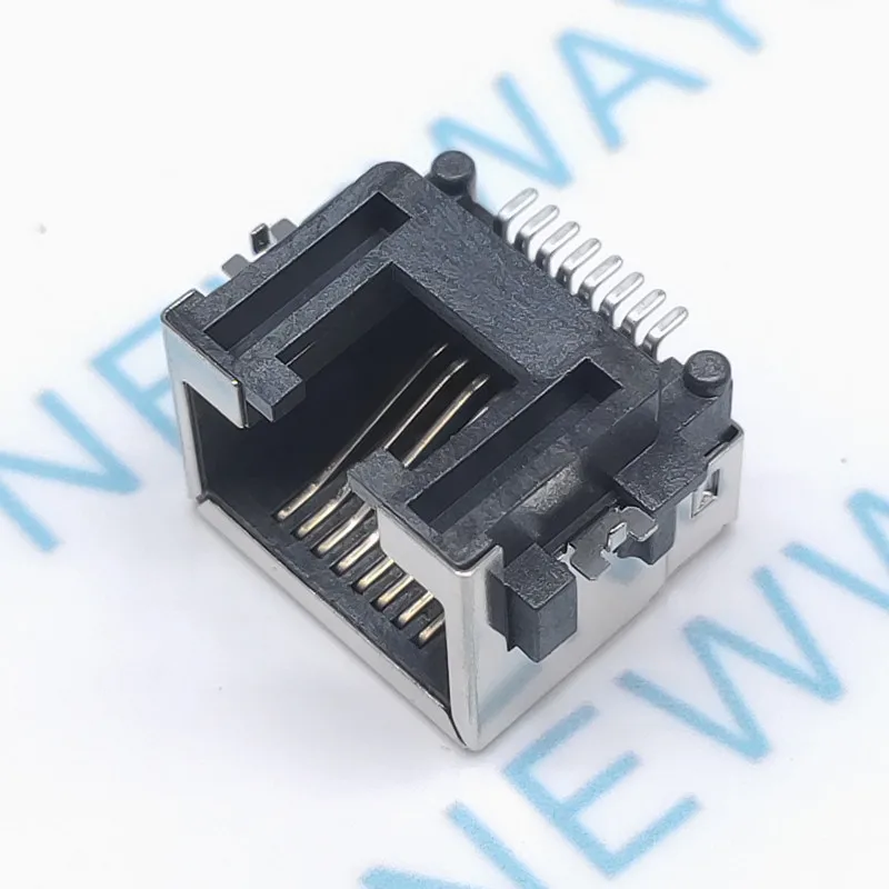 10 шт./лот Smt Rj45 Женский ноутбук Сетевая розетка Высокая 8 6 мм|socket rj45|socket networksocket |