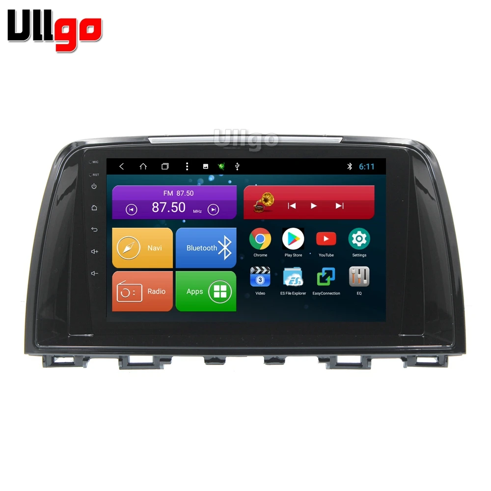 4G + 64G Восьмиядерный 9 ''Android 8 1 автомобильный DVD GPS для Mazda 6 Atenza 2013 2014 Авторадио