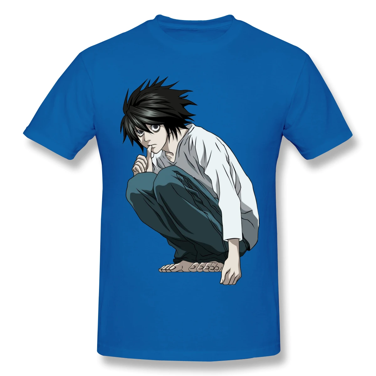 

Death Note Anime Manga Series 2020 New Arrival T-Shirt Top Cosplays Crewneck Cotton for Men