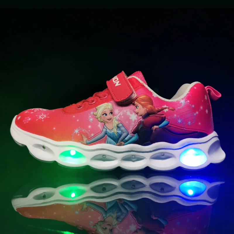 

Children Sneakers With Light Baby Boys Girls Shoes Lightweight Luminous Glowing Tenis Basket Garcon Enfant Casual Led Kids Shoes