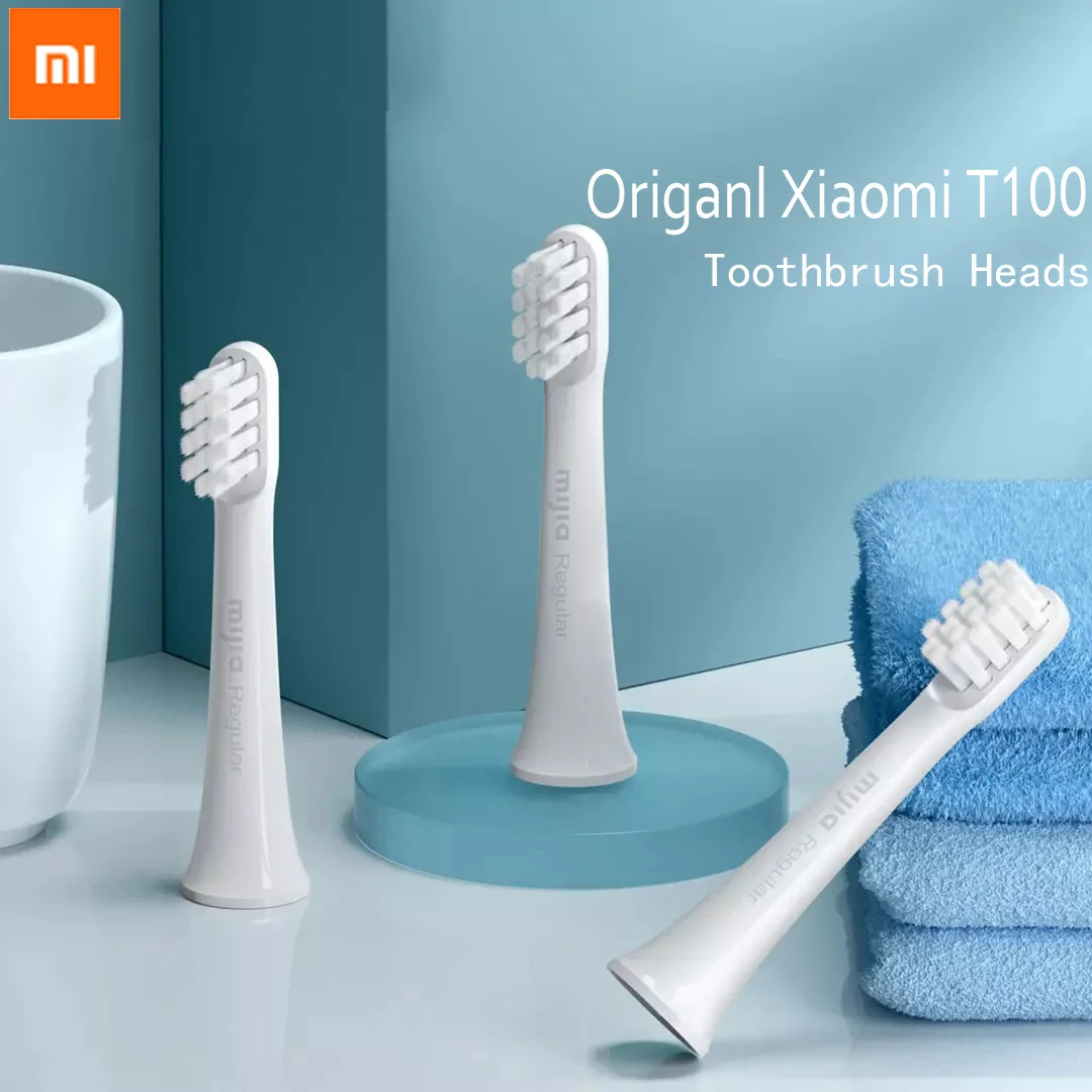 Xiaomi Original T100 Toothbrush Replacement Teeth Brush Heads Mijia T100 Electric Oral Deep Cleaning sonicare Toothbrush Heads