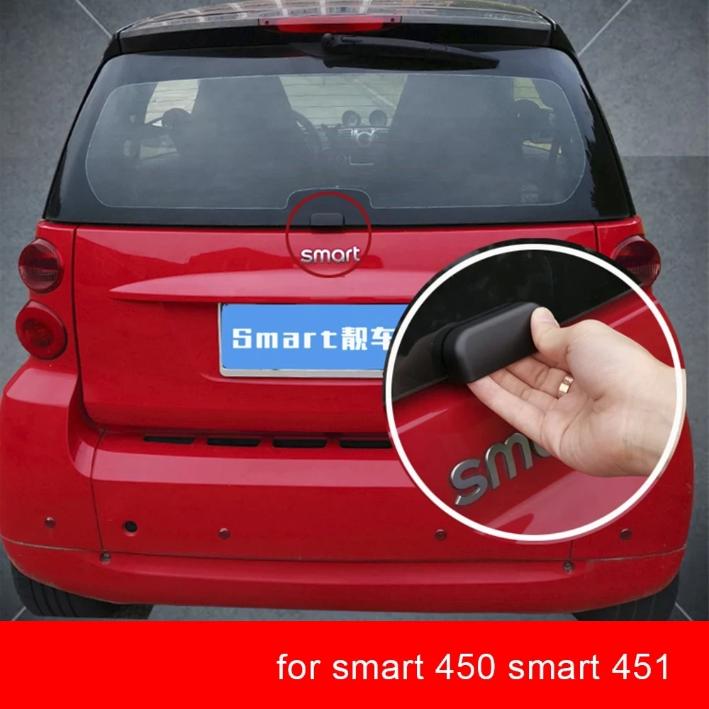 

Smart 450 Car Rear Bumper Trunk Sticker Back Door Handle Sticker Exterior Decoration for smart 451