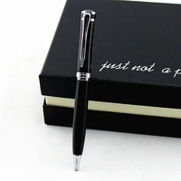 luxury creative rotating metal ballpoint pen 1pcbatch learning office stationery school gift penluxury hotel business pen