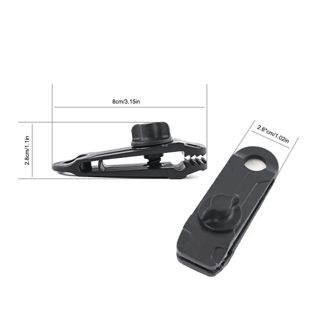 Tent Clip Adjustable Plastic Windproof Reusable Outdoor Camping Accessories Tarpaulin Clips Wholesale | Спорт и развлечения