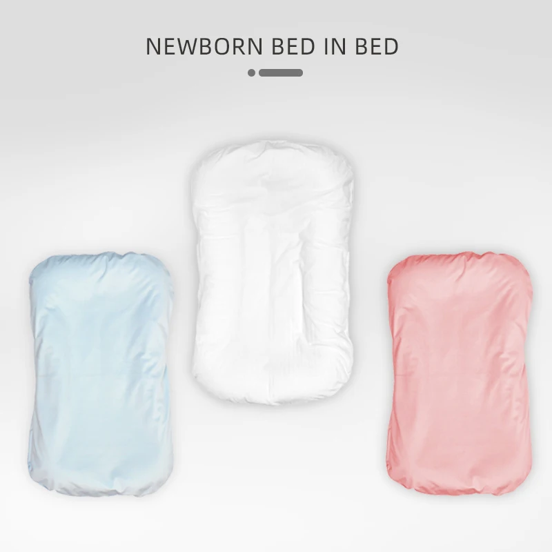 Newborn Baby Bed Recliner Convenient Soft Breathable Cotton Sleep Safe Nursery
