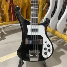 Rickenbacker 4003 베이스 일렉트릭 기타, 블랙 컬러 크롬 하드웨어, 고품질 기타, 무료 배송
