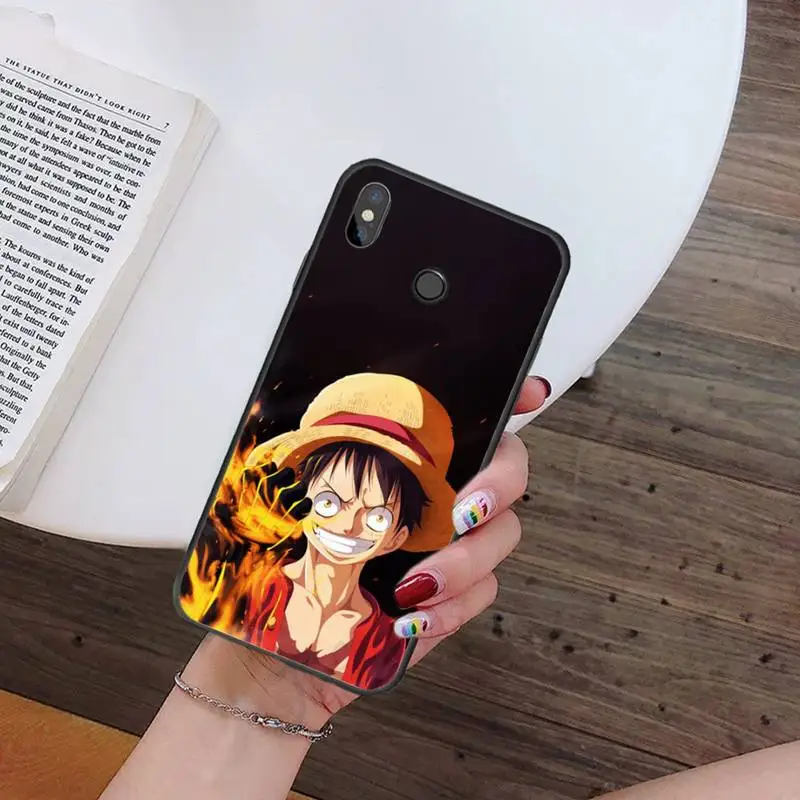 

One Piece Japan anime luffy Sauron Phone Case For Xiaomi Redmi note 7 8 9 t k30 max3 9 s 10 pro lite