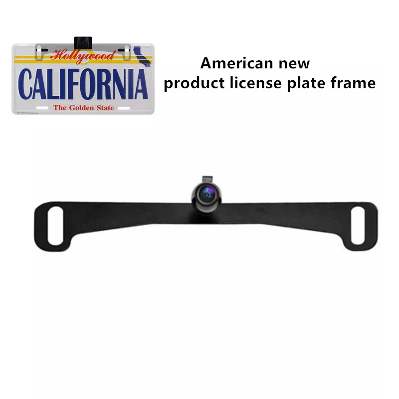 

Waterproof Car Rear View Camera HD Small Butterfly License Plate Car CCD Night Vision Parking Dash Security Sensor Camera