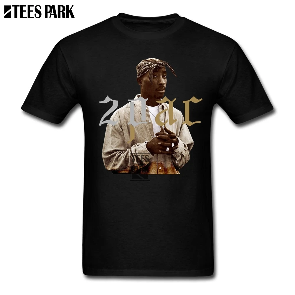 Tops Short Sleeve Tees 2Pac Tupac O Neck Simple Style Men T Shirt Designer Cheap Men's Hip Hop Clothing Street Wear Fashion | Мужская