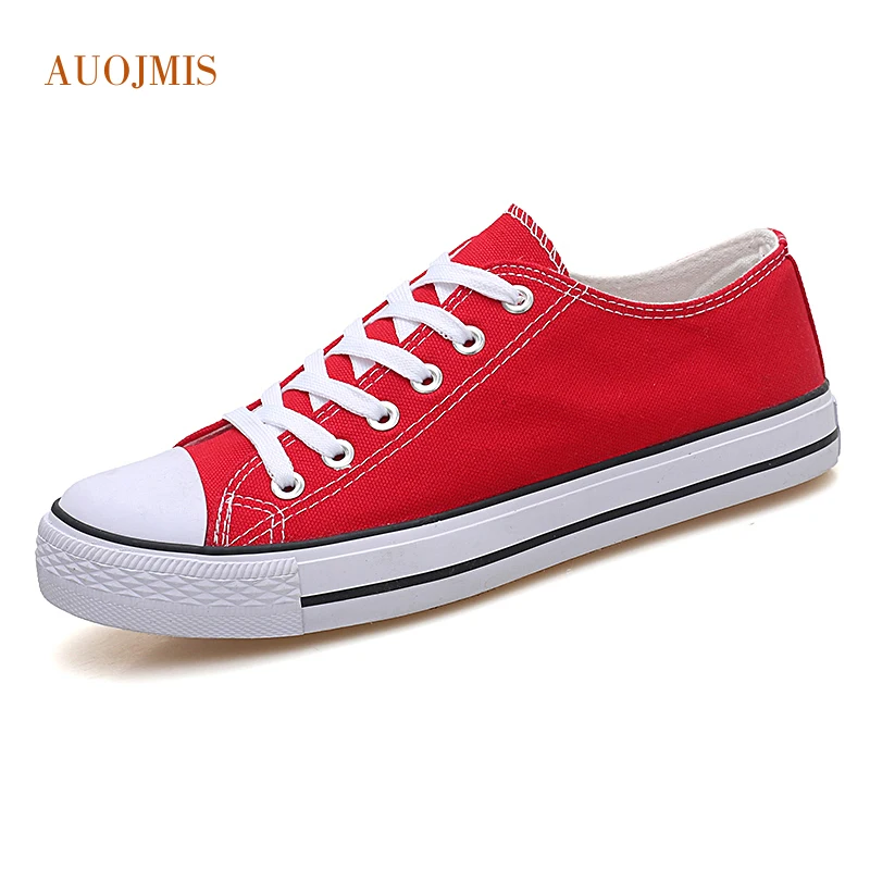 AUOJMIS 2019 summer sneakers cloth casual shoes couple models wild low canvas men's breathable lightweight wear-resistant | Обувь