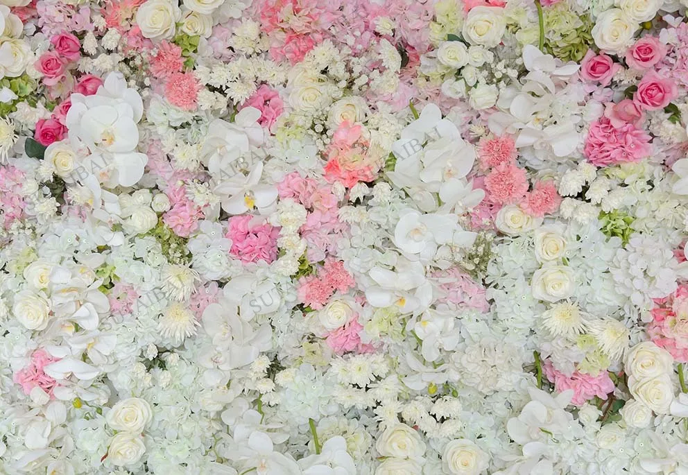 

Bridal Flowers Backdrops Wedding Stage Party Decor Photozone Banner Photo Photographic Background For Photo Studio Props