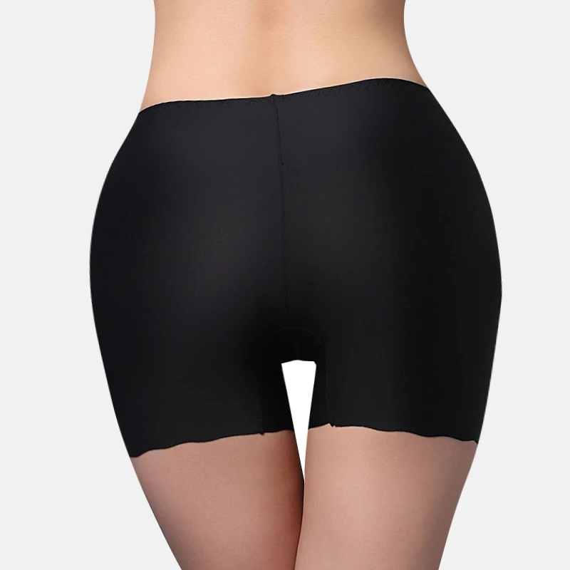 Ultra-thin Breathbale Skinny Panties Seamless Summer Safety Short Pants Women Soft Ice Silk Ultra-comfortable Solid | Женская одежда