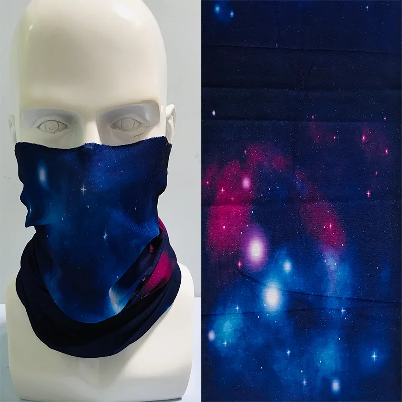 Buffe Galaxy волшебный платок бесшовные Велоспорт одежда для купания с камуфляжным