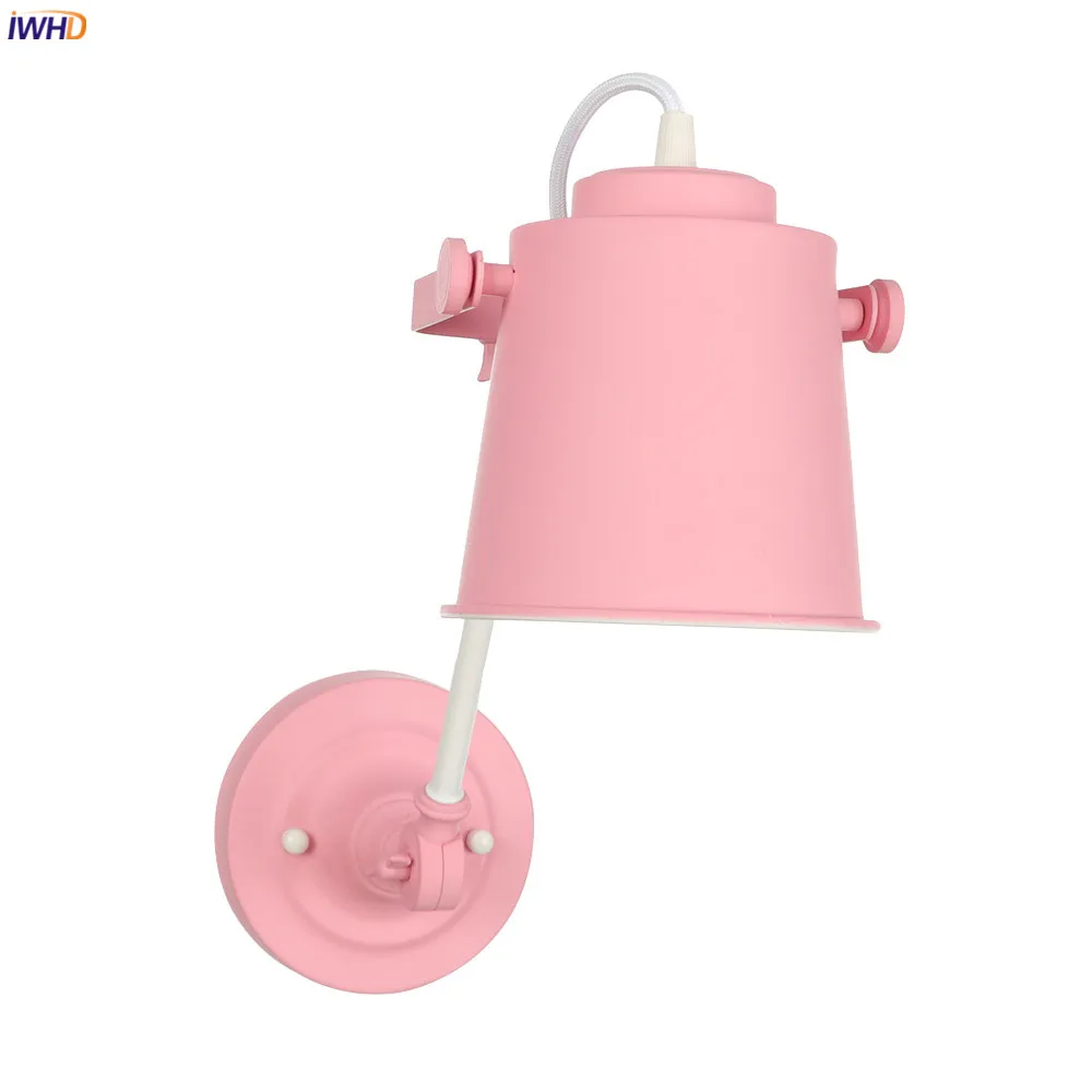 Регулируемый настенный светильник IWHD на одной руке для дома светодиодсветильник