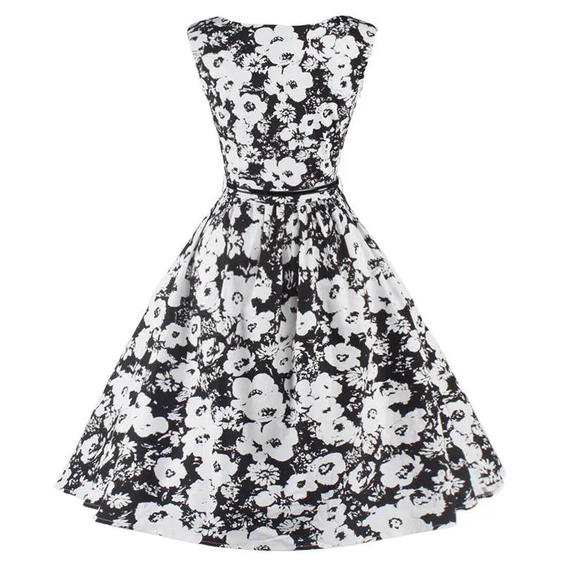 Женское платье жилет без рукавов цельное с принтом Одежда большого размера в