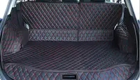 Luxury 5 Pcs 3 Colors Cargo Liner Car Trunk Mat For TOYOTA RAV4 2016 Carpet Interior Floor Mats Leather Pad Car-Styling