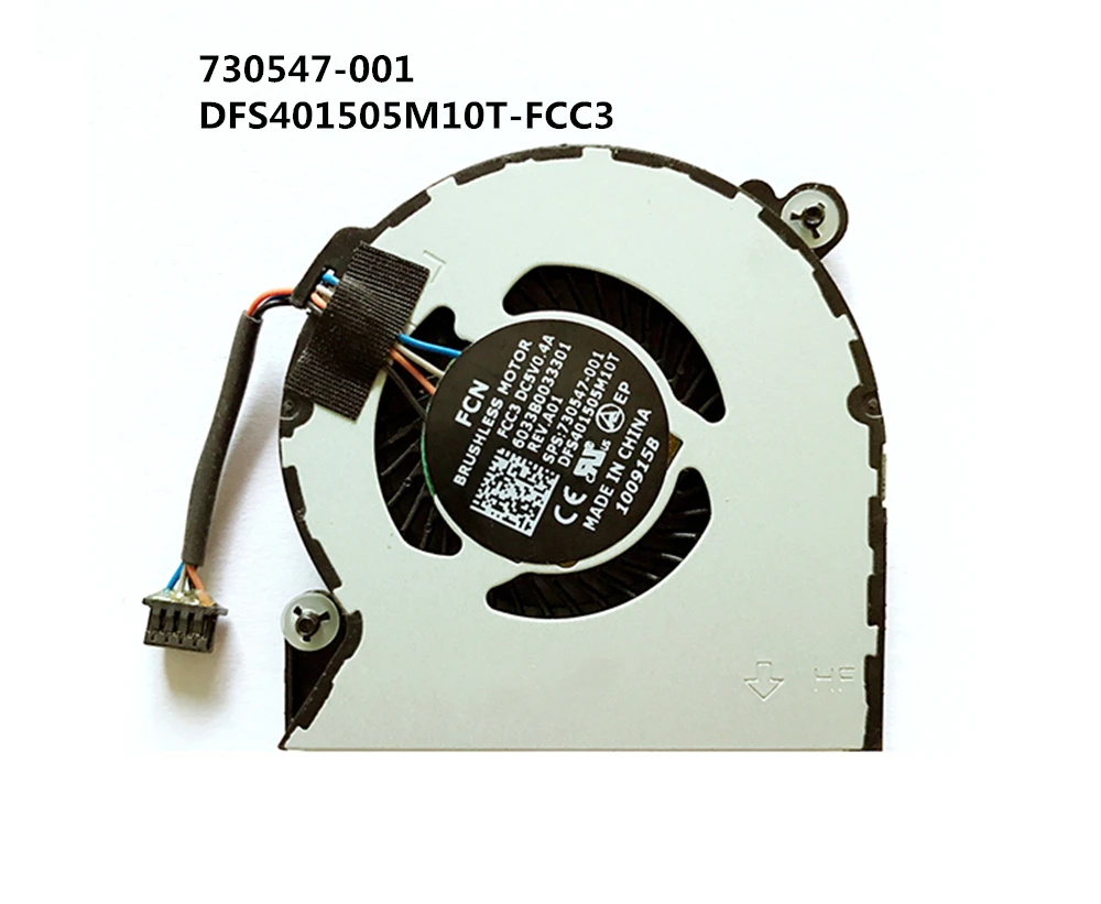 

New Original Laptop/notebook CPU Cooling Fan For HP EliteBook 820 G1 820G1 730547-001 KSB0405HB-CM46 DFS401505M10T-FCC3