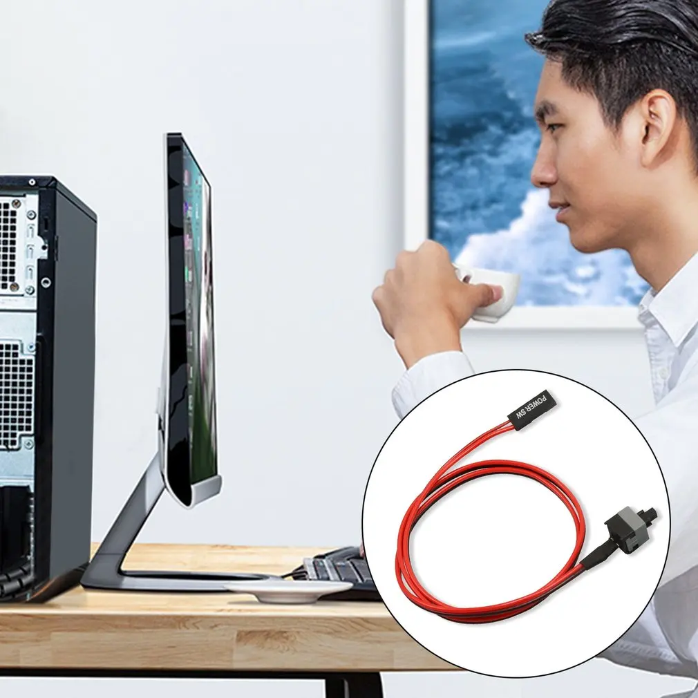 Кабель питания для ПК 20 см кабель-удлинитель выключателя Dell настольного монитора