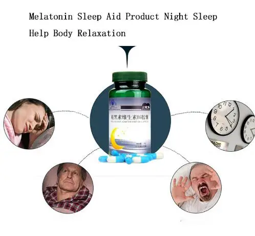 

3 bottles / lot Melatonin Vitamin B6 Supports Restful Sleep ml Melatonin Help improve sleep Deep Sleep nighttime sleep aid