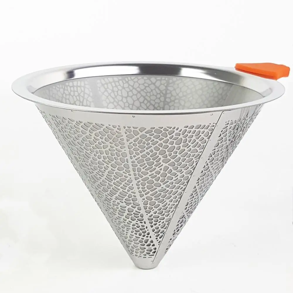 Многоразовый кофейный фильтр держатель из нержавеющей стали металлическая