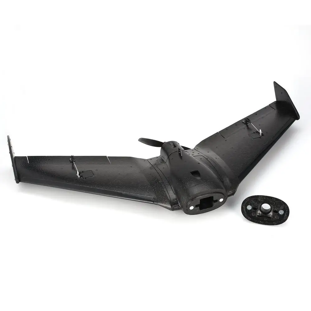 SONIC MODELL RC FPV гоночный Дрон игрушка-самолет мини AR качели 600 мм размах крыльев EPP самолет с неподвижным крылом самолет БПЛА с высокой скоростью PNP - Цвет: Черный