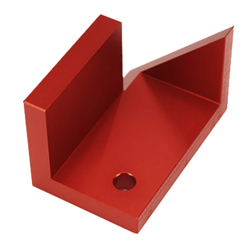 1 шт. линейка под углом 90 градусов британская система Круглый центральный плотник