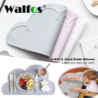 walfos 100 food grade silicone placemat baby kid heat resistant heat resistant silicone table mat placemat dining kitchen tool
