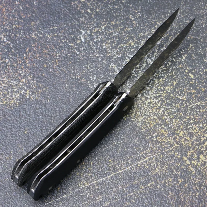 319# складной нож Mikata/G10 с ручкой D2 лезвие для кемпинга и охоты, тактические карманные ножи для фруктов, инструменты для выживания, EDC