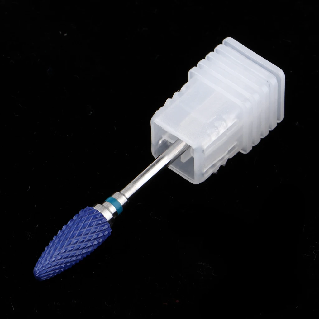 

Nail Drill Bit Flame Style for Electric Nail Art Polishing File Beauty Salon