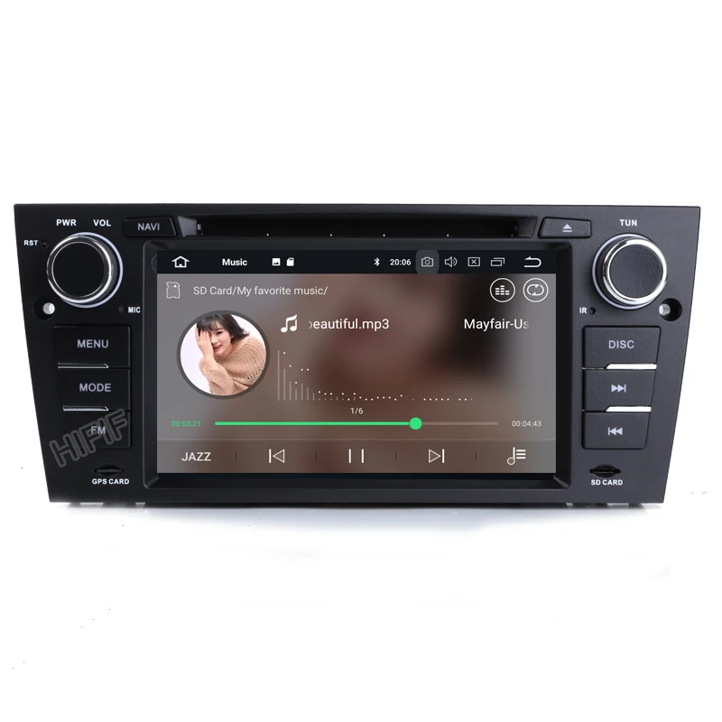 Android 10 для BMW E90 E91 E92 E93 M3 стерео головное устройство Автомобильный GPS спутниковая