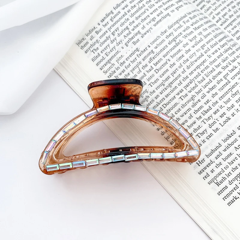 

Vintage Oval Hair Clips for Women Simple Claw High Quality Large Geometric Hair Clips for Hair Girls Hair Clip Hair Accessories