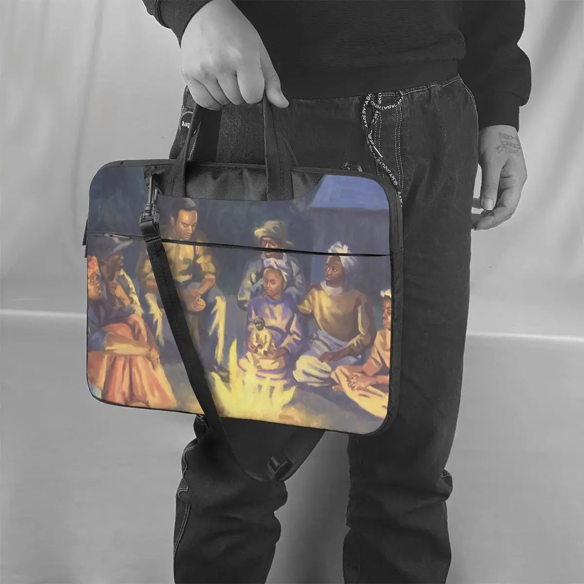 

Nocturne Laptop Bag Case Kawaii Bike Computer Bag Clutch Carry Laptop Pouch